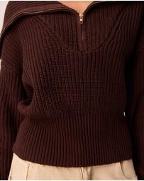 SNDYS - Hayley Zip Jumper
