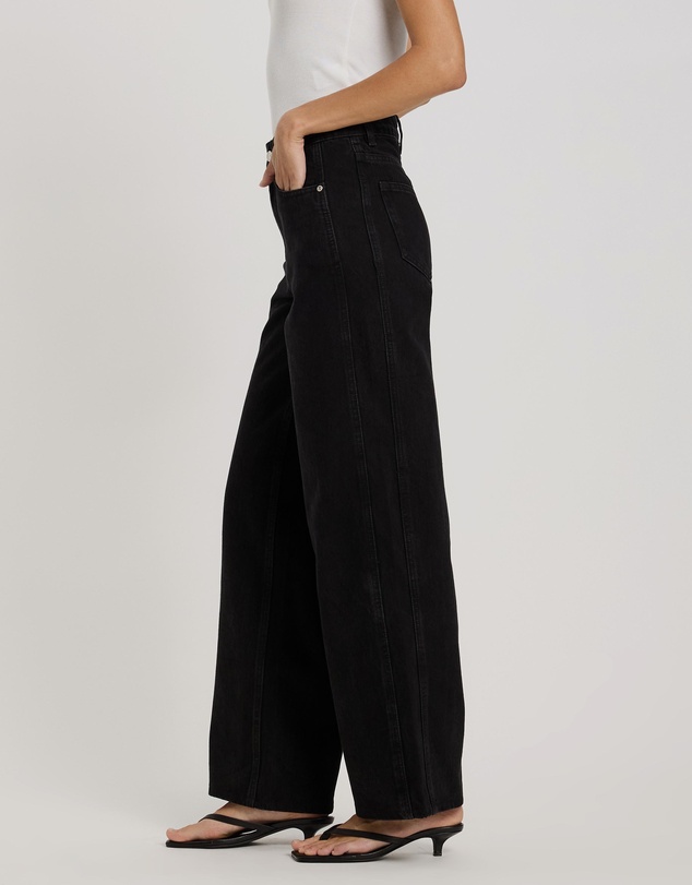 Atmos&Here - Charlize Wide Leg Jeans