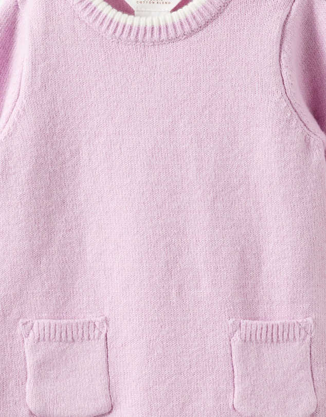 Cotton On Kids - Baby Organic Knit Long Sleeve Romper
