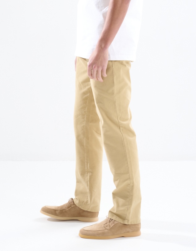 3 Wise Men - 3 Wise Men Tapered Fit Chino -  Tan