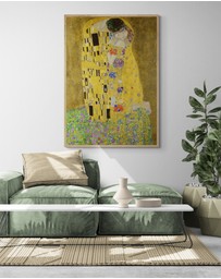 Inka Arthouse - The Kiss by Gustav Klimt Art Print
