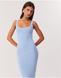SNDYS - Josefina Jacquard Knit Maxi Dress