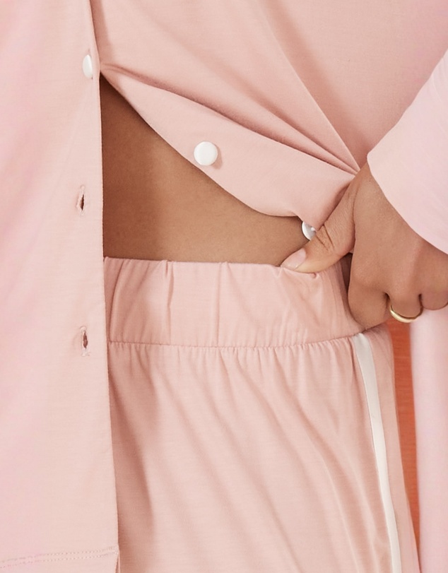 Gingerlilly - Grace Pink Bamboo PJ Set