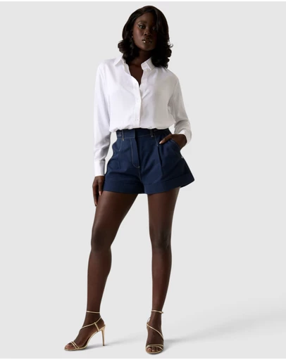 GUESS - Coreline Contrast Stitching Shorts