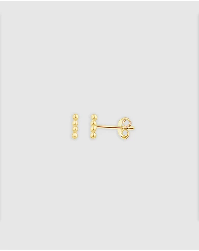 Ichu - Ball Bar Studs Gold