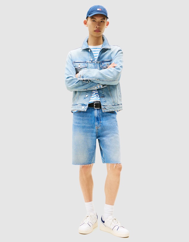 Tommy Jeans - Isaac Relaxed Straight Leg Denim Shorts