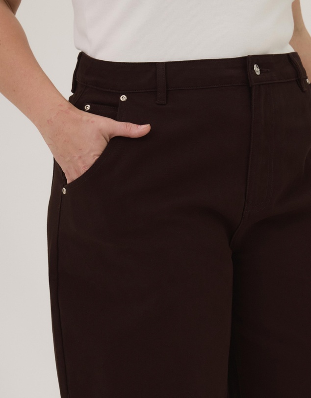 Atmos&Here Curvy - Cindy Barrel Leg Jeans