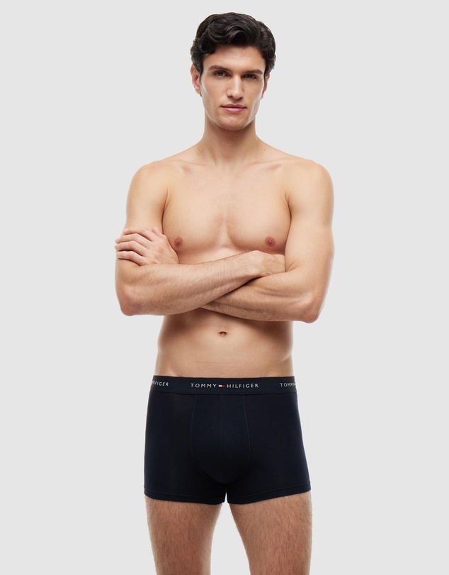 Tommy Hilfiger - 5-Pack Signature Repeat Logo Waistband Trunks