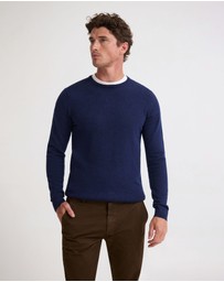 Oxford - Crew Neck Pure Merino Wool Pullover