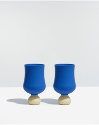 STYLD. - Bubble Goblet Set (2 pcs)