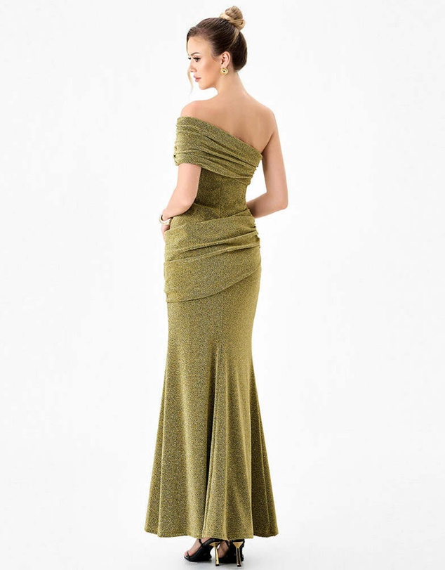 Bariano - Julita Corset Draped Maxi
