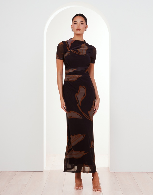 Pilgrim - Lenny Printed Mesh Dress