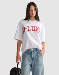 Decjuba - D-Luxe Distressed Logo Tee