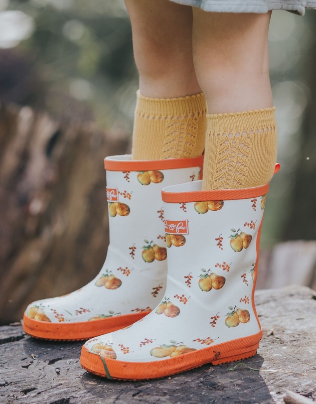 Anchor & Fox - Springfield Pear Gumboots - Kids