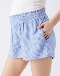 Ripe Maternity - Abby Stripe Short