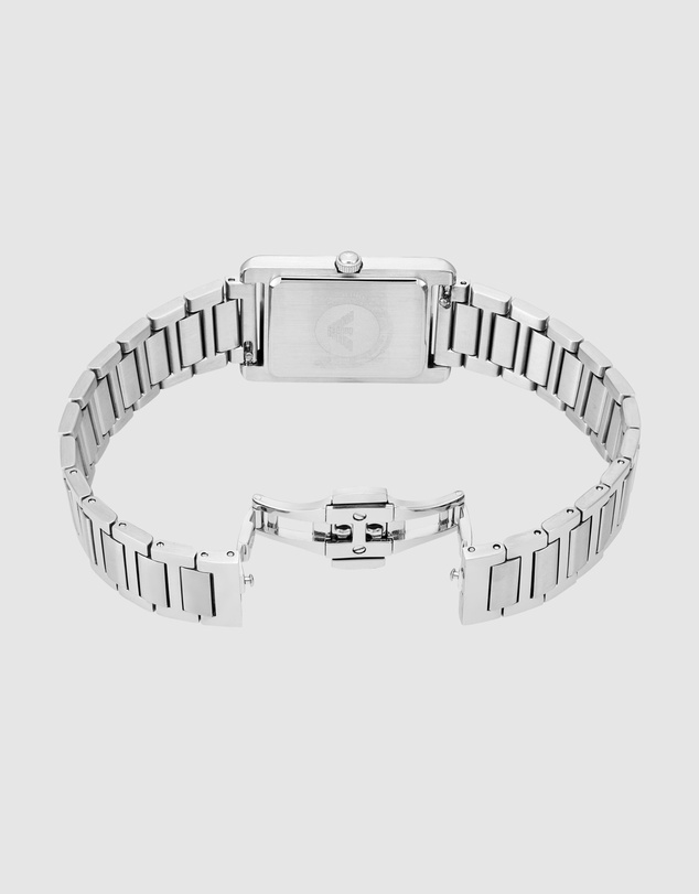 Emporio Armani - Silver Tone Analogue Watch