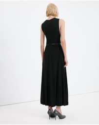 M.N.G - Flared Cotton Dress