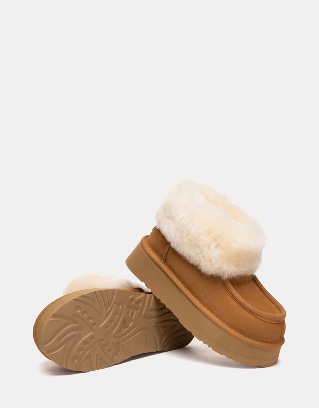 EVERAU - EverAU Ugg Loofee Cow Suede Upper UGG Boots