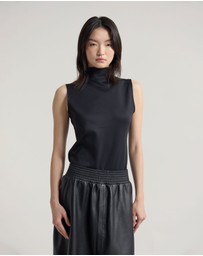 Oxford - Jaya Leather Midi Skirt