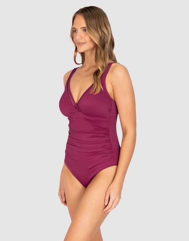 Baku Swimwear - Rococco E/F Cup Ladder Lace One Piece Swimsuit