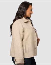 Something 4 Olivia - Masie Crop Coat