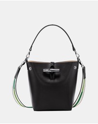 Longchamp - Le Roseau Leather Bucket Bag - XS