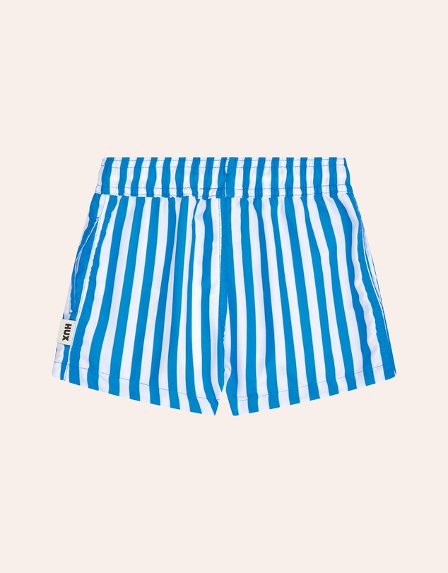 Huxbaby - Aqua Stripe Boardshorts - Babies-Teens