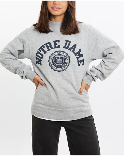 Vintage by The Real Deal - Pre Loved - Vintage Champion University of Notre Dame Sweatshirt
