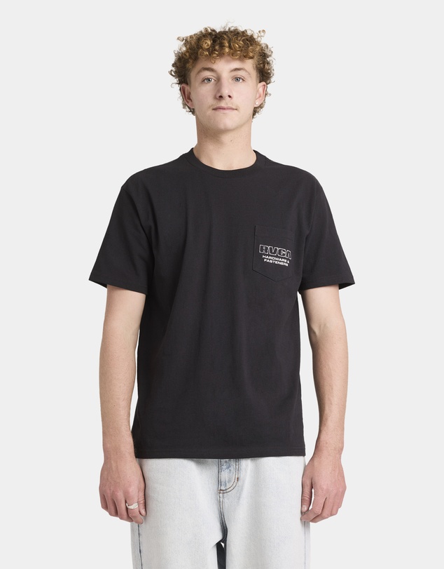 RVCA - Mens RVCA Fasteners T-Shirt
