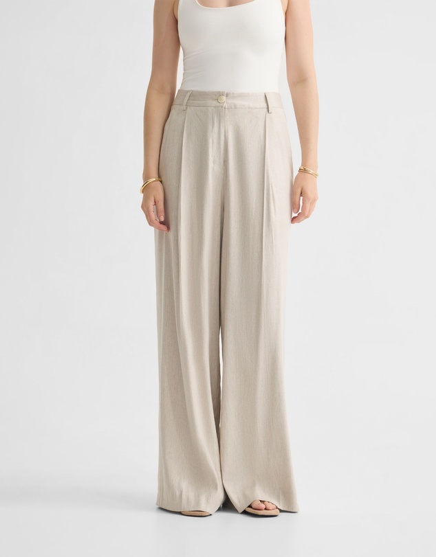 Oxford - Margot Stretch Linen Pant