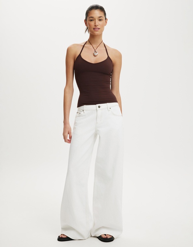 Cotton On - Hold Me Tie Halter Top