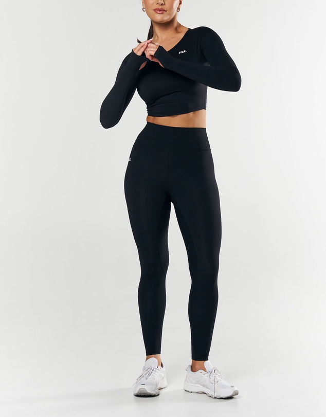 STAX. - Scoop Long Sleeve NANDEX™ - Black