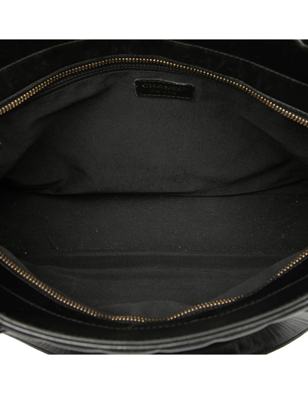 Pre-Loved by Azura Reborn - Pre-Loved CC Chocolate Bar Lambskin Tote