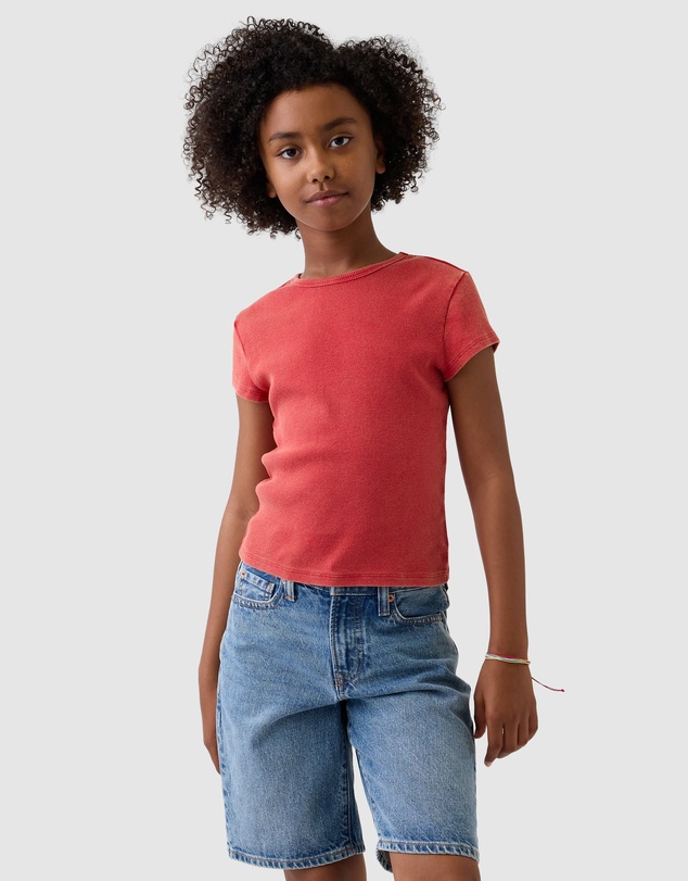 GAP - SS Perfect Rib Tee - Teens