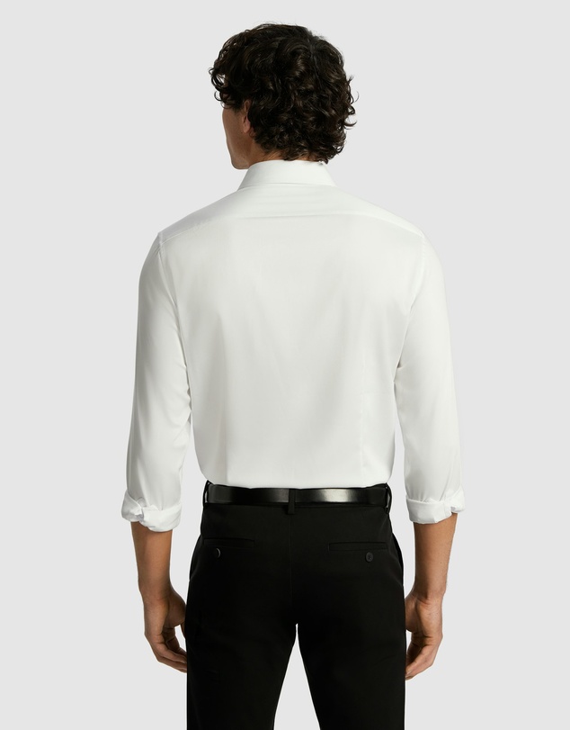 yd. - Heathcoat Slim Bamboo Blend Shirt