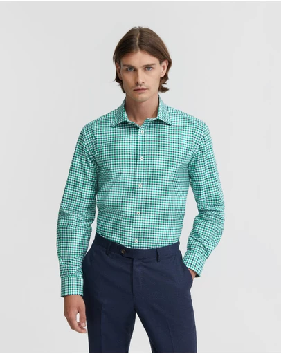 Oxford - Islington Checked Cotton Shirt