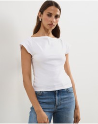 Atmos&Here - Boatneck Baby Tee