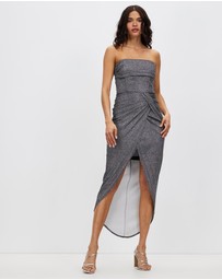 Romance by Honey and Beau - Blake Strapless Midi Dress
