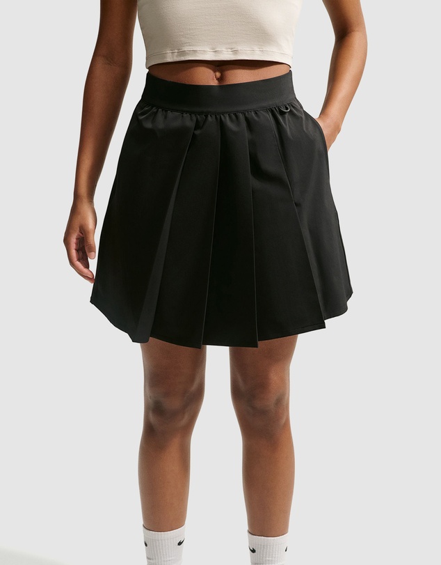 Nike - 24.7 PerfectStretch Dri-FIT High-Rise Pleated Skirt