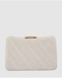 Olga Berg - Lindy Woven Clutch