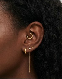 HOUSE OF SLANI - Valeria Textured Hoops
