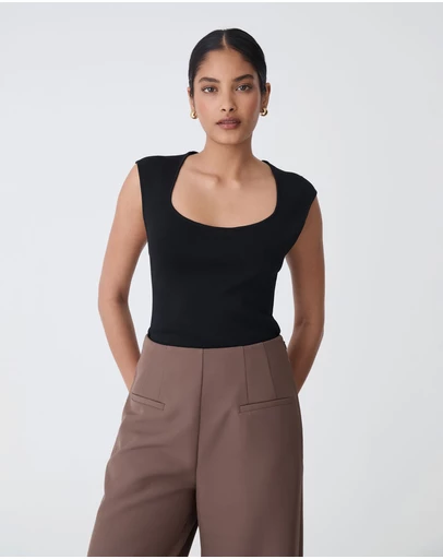 Forcast - Kingsley Knit Top
