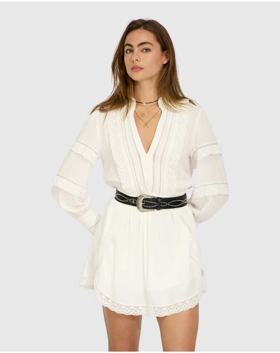 Belle & Bloom - Spotlight Lace Mini Dress