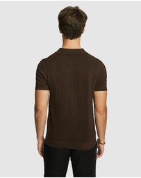 yd. - Roscoe Knit Polo Shirt