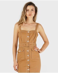 Amelius - Alliance Drill Midi Dress