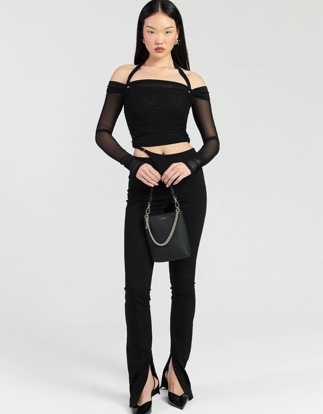 SABEN - Coco Leather Cross-body Bag
