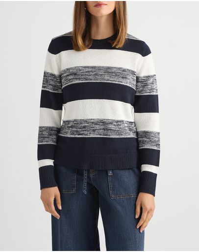 Navy Stripe