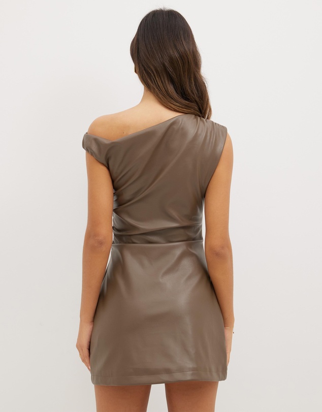 Dazie - She Is All That PU Mini Dress