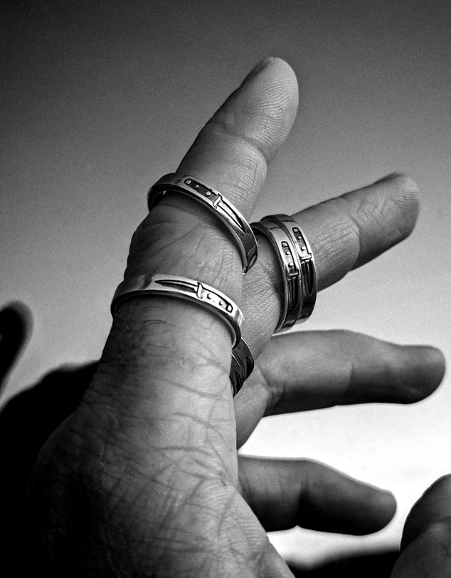 SUE THE BOY - Dagger Stacker Ring