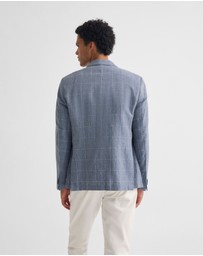 Oxford - Milton 1/2 Lined Checked Blazer